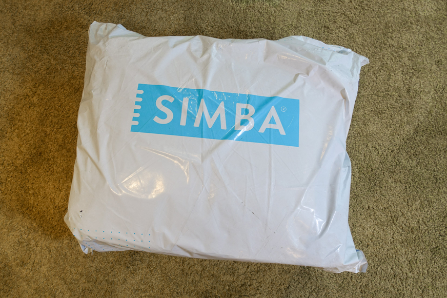 simba hybrid 3-in-1 duvet delivered in plastic bag